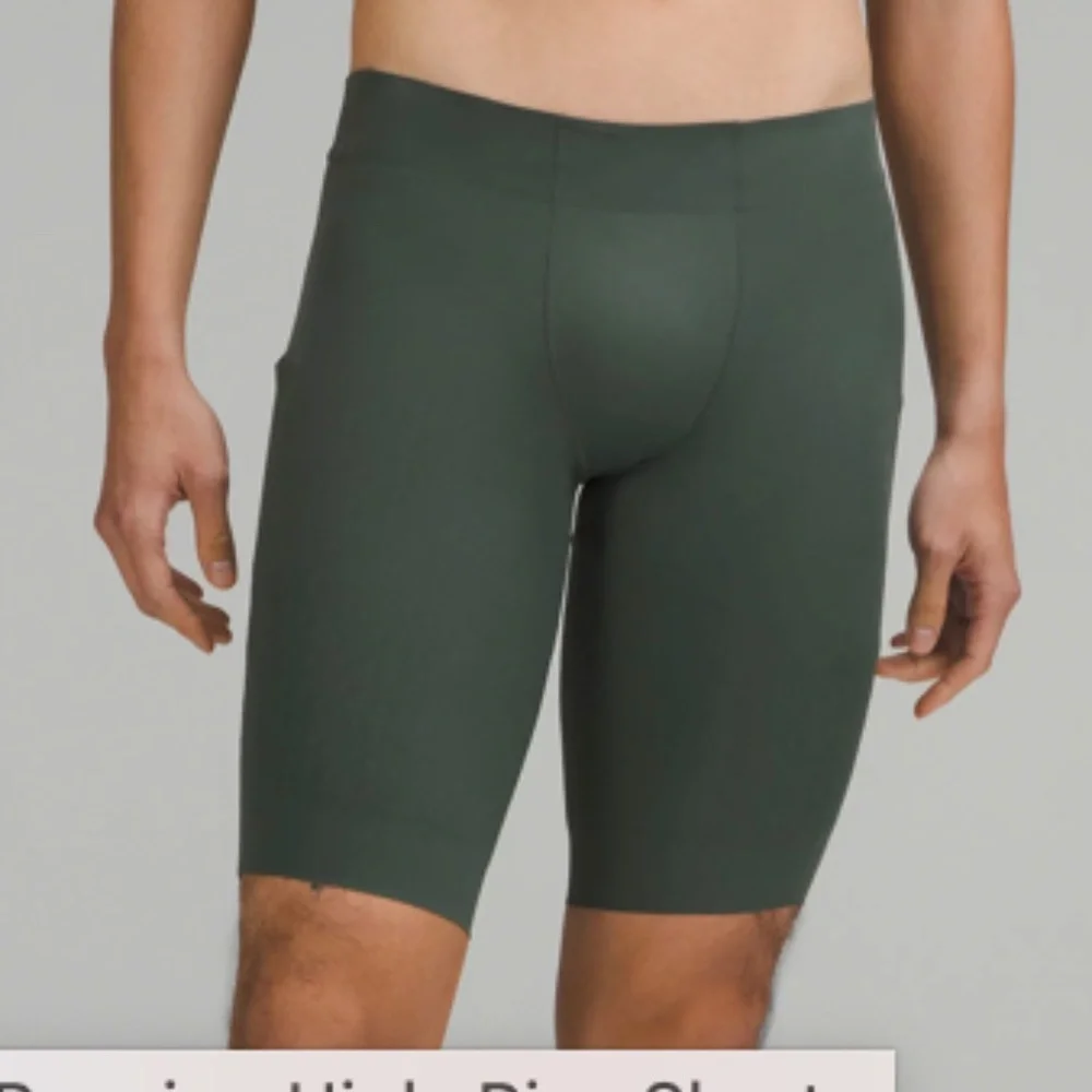 NWT lululemon sense knit running short 10" - Picture 4 of 6